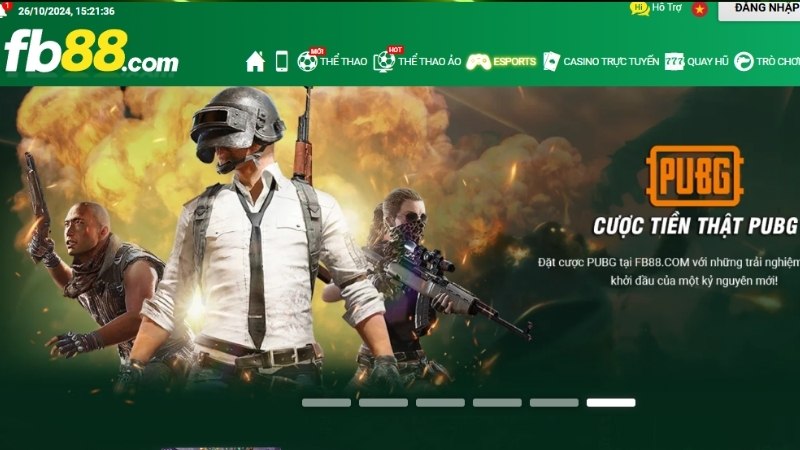 PUBG Mobile Esport FB88 dẫn đầu xu hướng